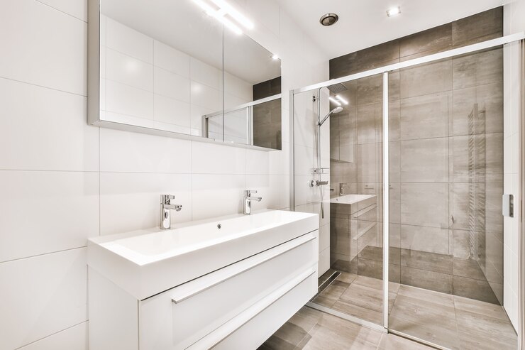 Interior de baño elegante