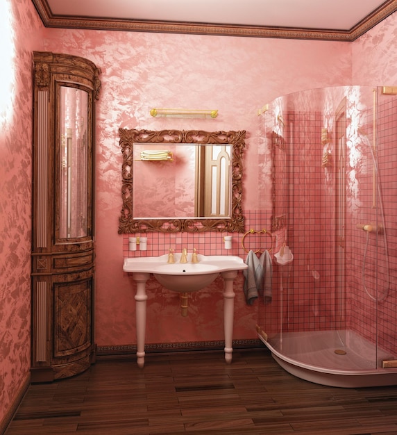 interior del baño