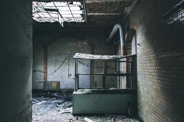 Foto en el interior del beelitz heilstatten