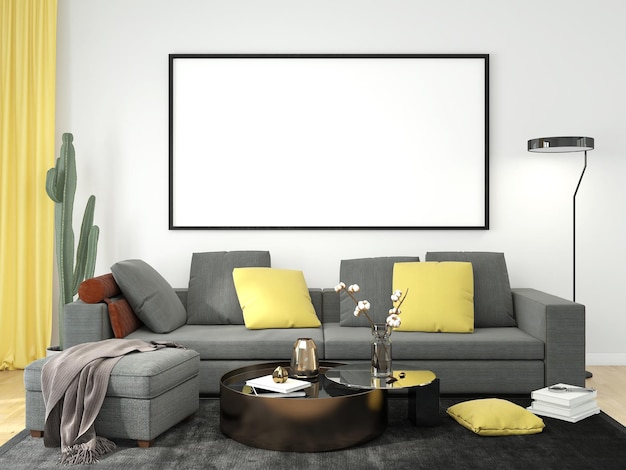 El interior de la casa