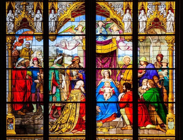 Interior de la catedral de Colonia en Alemania