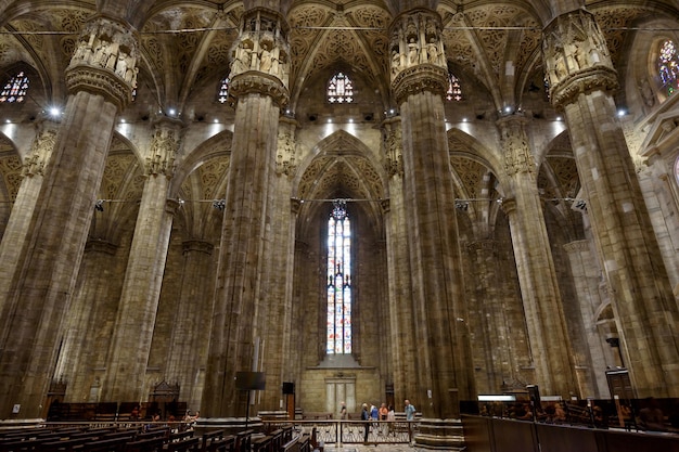 Interior de la Catedral de Milán