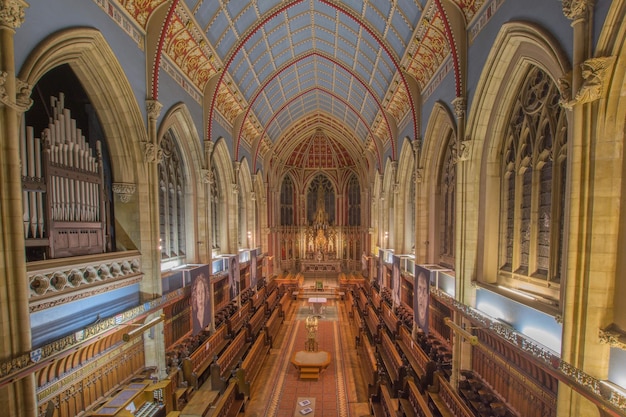 El interior de la catedral