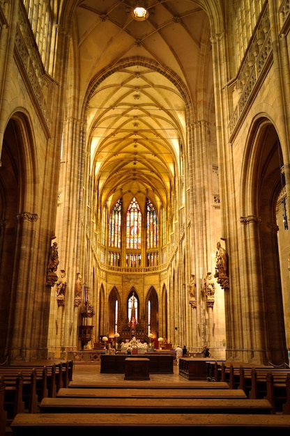 Foto el interior de la catedral