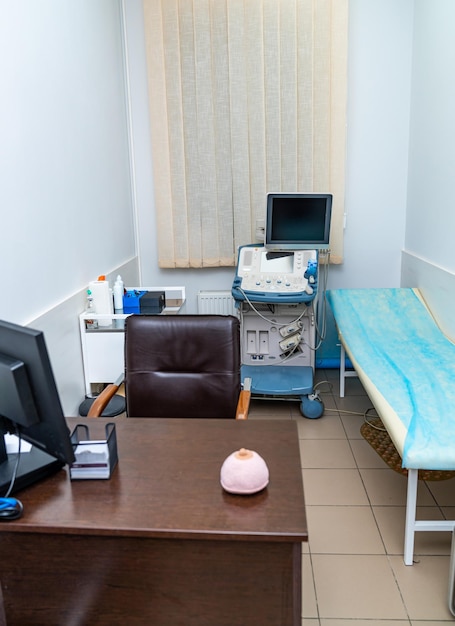 Foto interior de la clínica de atención médica