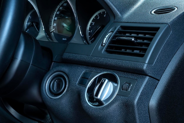 Interior del coche moderno