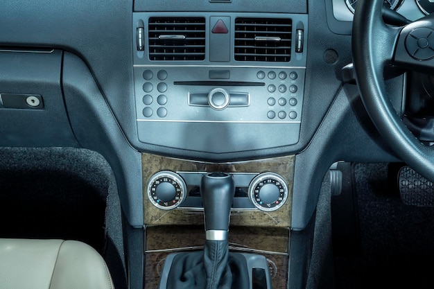 Interior del coche moderno