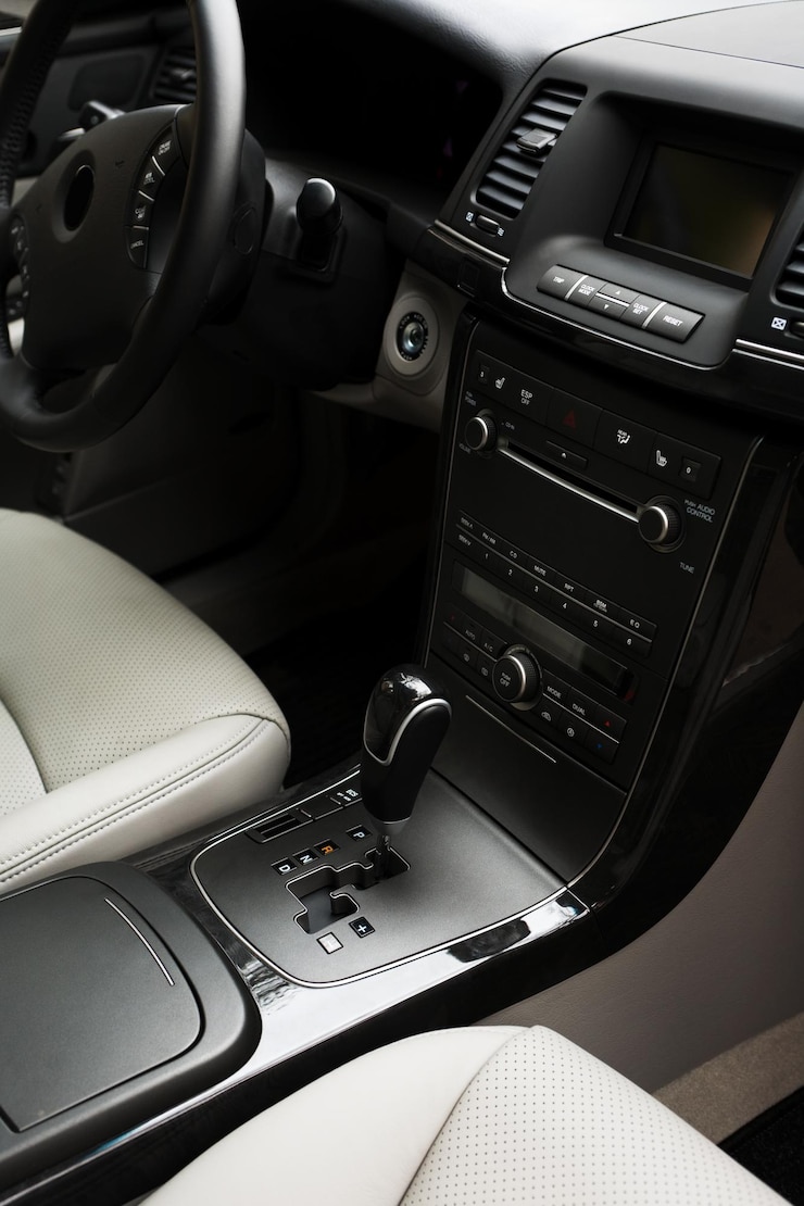 Foto interior del coche nuevo