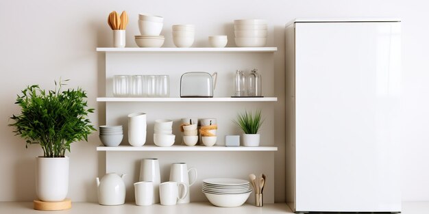 Interior de cocina moderna