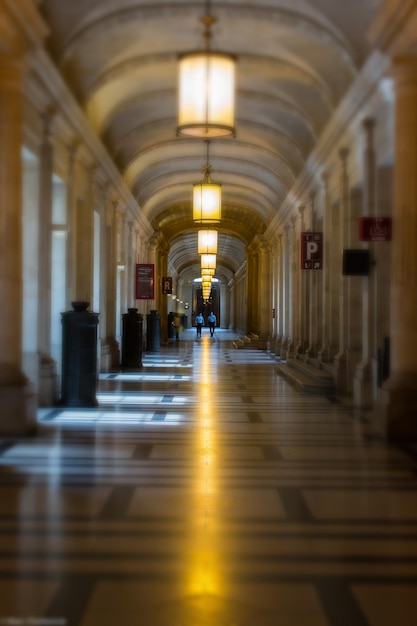 Interior da estação de metrô