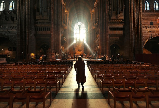 Foto interior da igreja