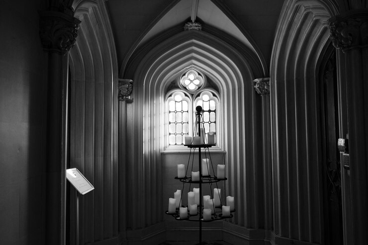 Foto interior da igreja