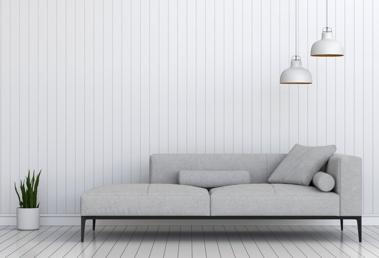 Interior da sala de estar em estilo moderno