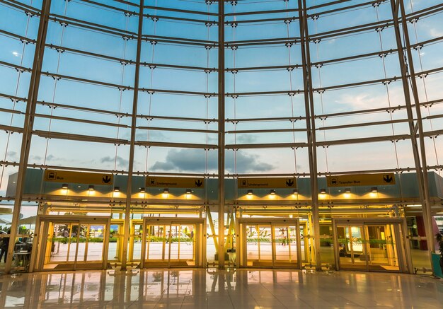 Interior do aeroporto