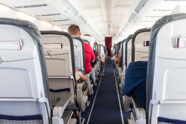 Interior do avião