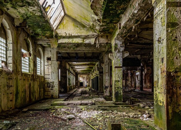 Foto interior del edificio antiguo