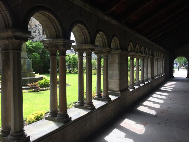 Interior del edificio histórico