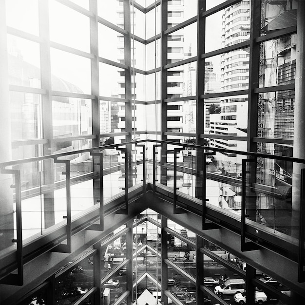 Interior de un edificio moderno
