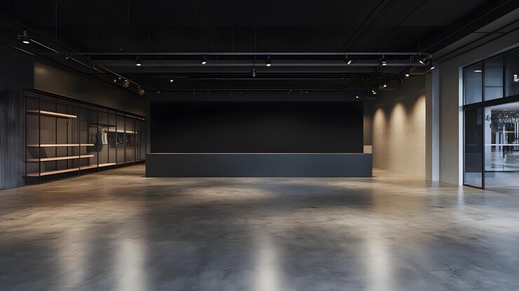 Foto interior del espacio comercial
