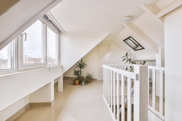 Interior de una habitación espaciosa