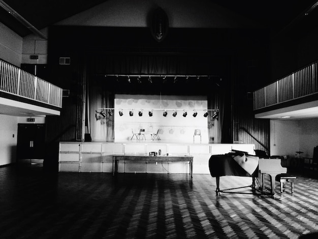 Interior de la habitación vacía
