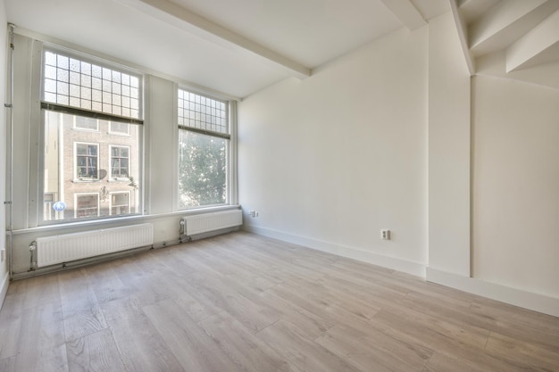 Interior de la habitación vacía