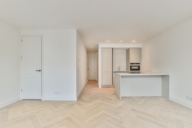 Interior de una hermosa cocina de una casa de élite