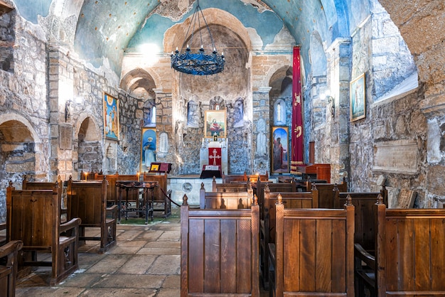 Interior de la Iglesia Apostólica Gregoriana Armenia Cristiana