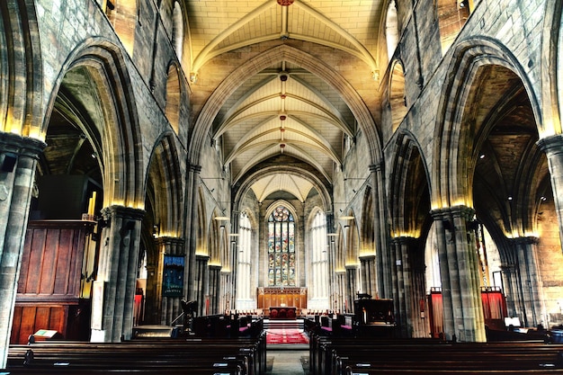 Interior de la iglesia