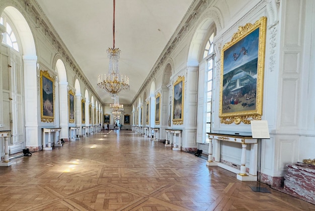 El interior del Palacio de Versalles