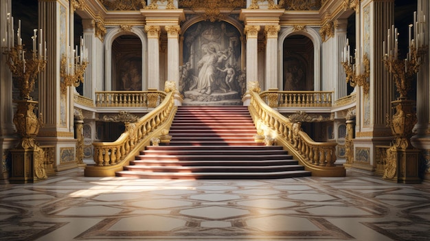 Interior del Palacio de Versalles