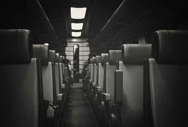 interior del tren holandés