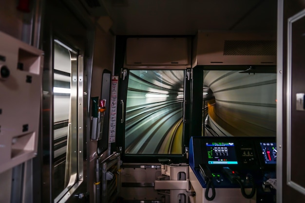 Interior del tren