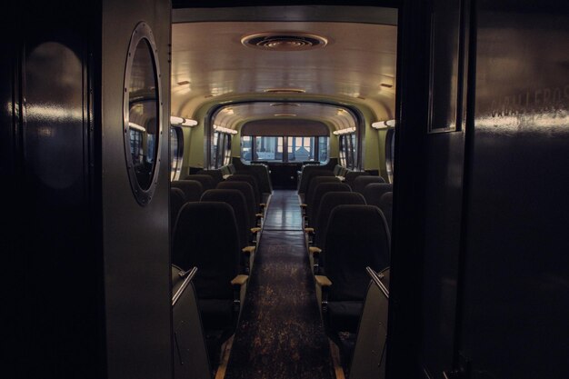 Interior del tren