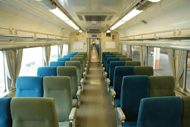 Foto interior del tren