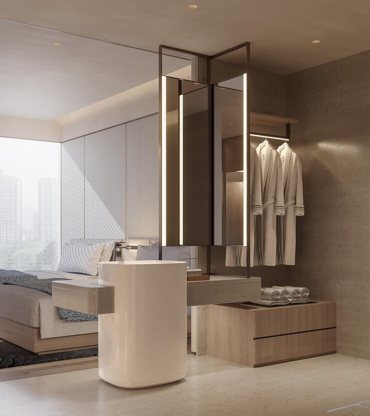 Foto interiores modernos de quartos de hotel