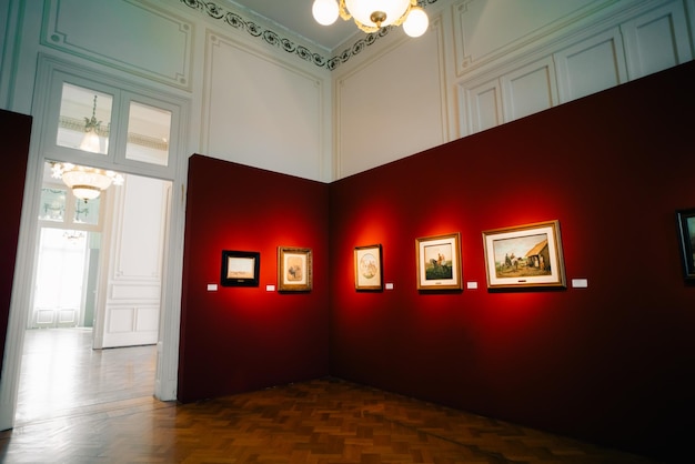 Interiores en el Museo de Arte del Tigre, Buenos Aires, Argentina, 2 de diciembre de 2023