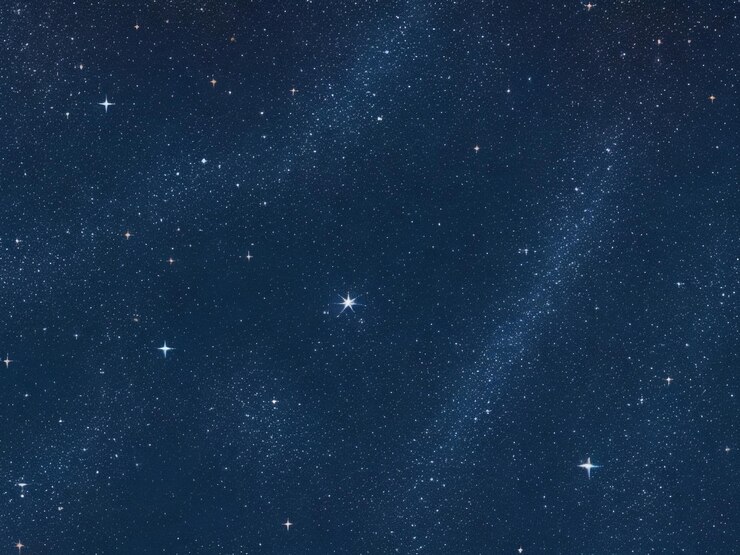 El interminable patrón repetitivo de las estrellas del cielo nocturno photo