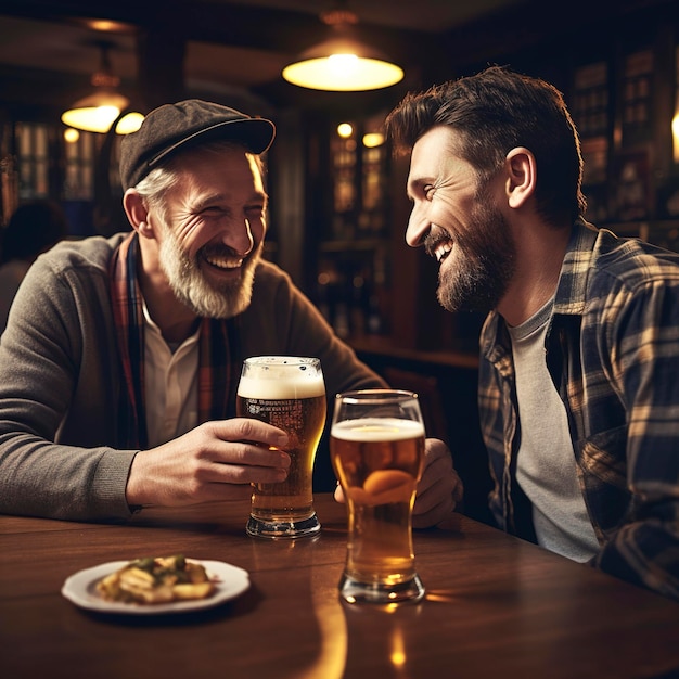 Internationaler Biertag und Bier mit Freunden trinken