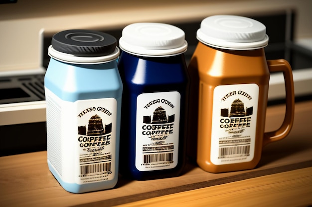 Internationaler Tag des Kaffees Instant-Kaffeebeutel sind im Gegensatz zu traditionellen handgemachten Kaffeebohnen leicht zu transportieren
