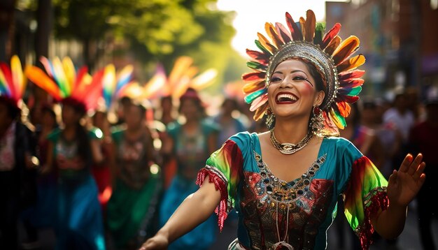 Internationaler Tag von Mexiko fröhlich und feierlich Porträtfotografie Nationalfeiertag