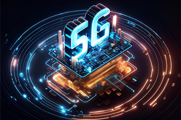 Internet 5G e tecnologias modernas Generative AI