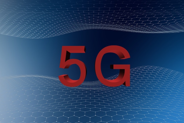 Internet 5g rápido de próxima generación la velocidad