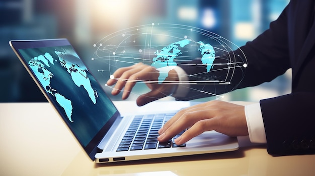 Internet de las cosas idea desarrollo de software digital