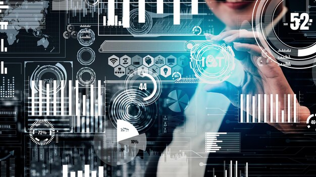 Internet de las cosas y tecnología de la comunicación conceptual