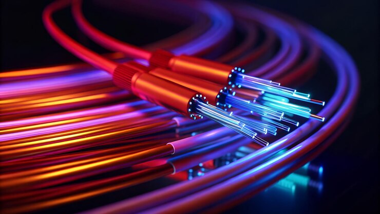 Internet de fibra óptica de alta velocidad que alimenta la conectividad de alta velocidad