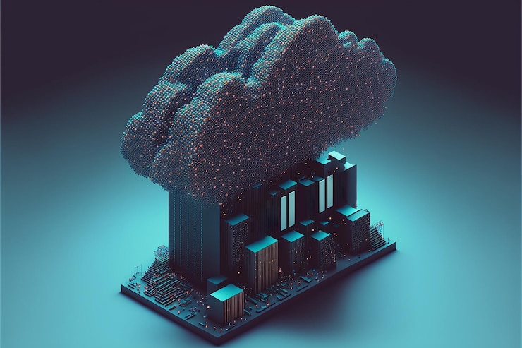 Foto internet y red de concepto de big data de base de datos