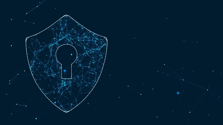 Internet-Technologie-Netzwerk Cyber-Sicherheitskonzept von Computervirus-Angriff zu schützen