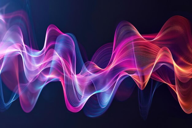 Interpretación abstracta de las ondas sonoras