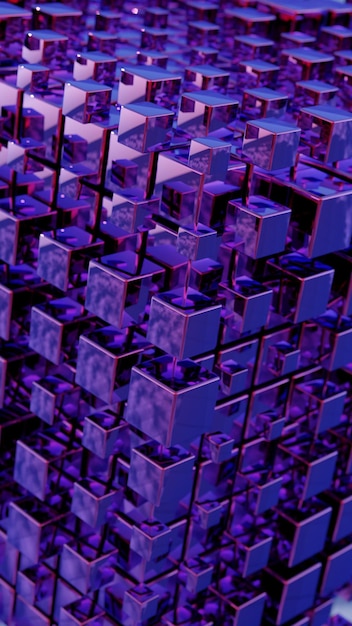 Una interpretación de las fluctuaciones cuánticas representadas como un terreno 3D dinámico en constante cambio